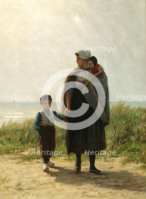 Dutch Peasants. Creator: Philip Lodewijk Jacob Frederik Sadee.