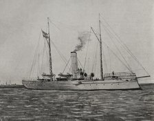 Spanish-American War (1898): Torpedo gunboat "Nueva España", Spanish navy, 1898. Creator: Unknown.