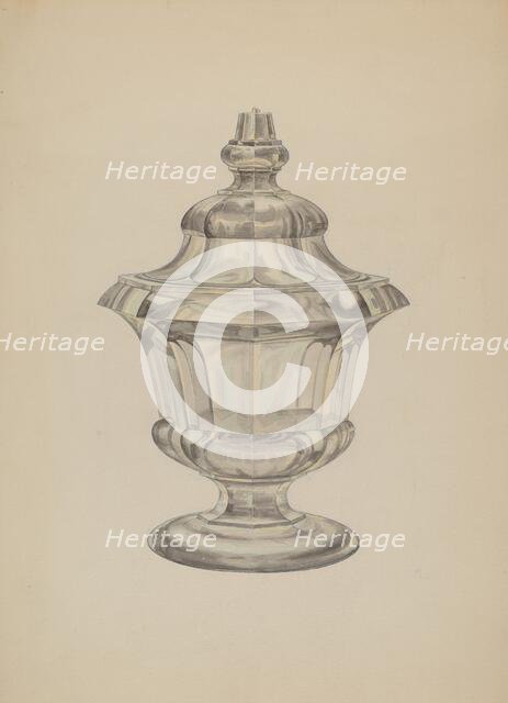 Sugar Bowl, c. 1939. Creator: Henry Moran.