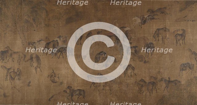 The Hundred Horses. Creator: Unknown.