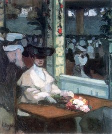 'Waiting, (Moulin de la Galette)', 1905.  Artist: Edmond Lempereur