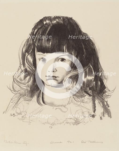 Anne 1921, 1923. Creator: George Wesley Bellows.