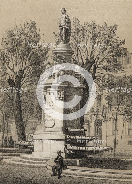 Apollo Fountain, also known as the Four Seasons, construction begun in 1780 under the reign of Ch…
