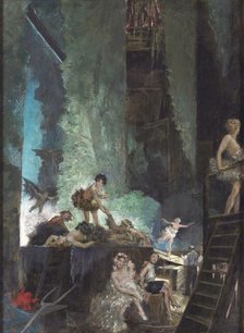 Rehearsal at Teatro alla Scala, Early 1930s. Creator: Fortuny y Madrazo, Mariano (1871-1949).