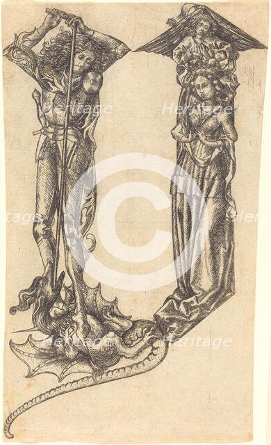 The Letter "Y", 1467. Creator: Master ES.