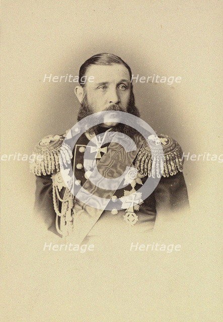 Portrait of Samuil Alexeyevich Greig (1827-1887), 1874.