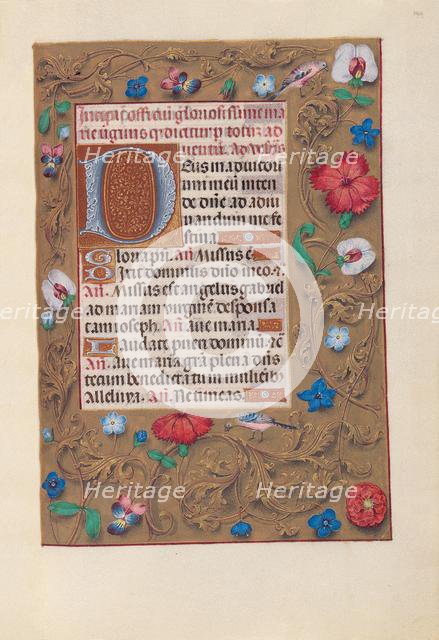 Hours of Queen Isabella the Catholic, Queen of Spain: Fol. 160r, c. 1500. Creator: Master of the First Prayerbook of Maximillian (Flemish, c. 1444-1519); Associates, and.