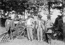 Gettysburg Reunion: G.A.R. & U.C.V. - Veterans of The G.A.R. And of The Confederacy..., 1913. Creator: Harris & Ewing.