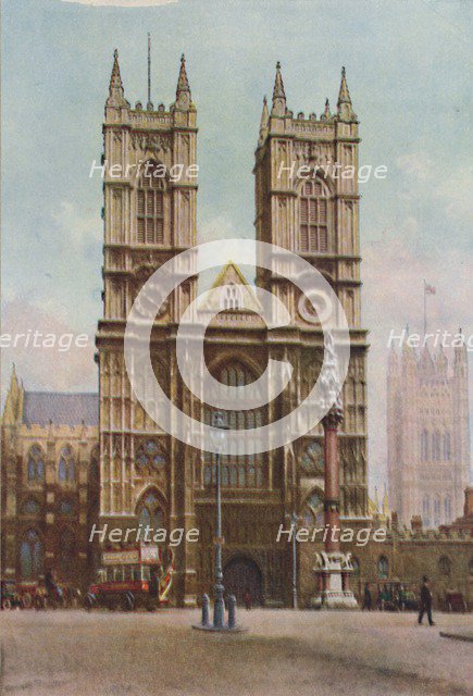 'Westminster Abbey', c1935. Creator: Unknown.