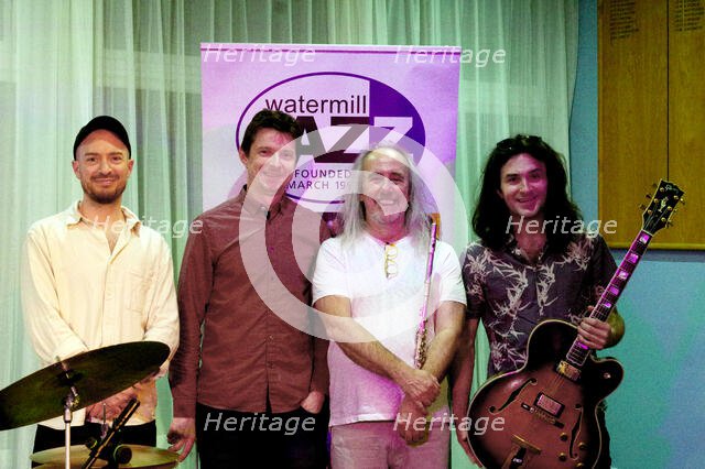 Eddie Parker’s Airborn, Watermill Jazz Club, Dorking, Surrey, March 2025. Creator: Brian O'Connor.