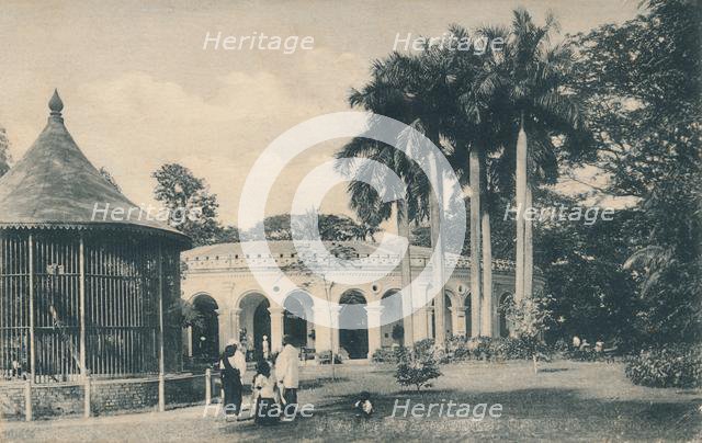 'View in the Zoological Gardens, Calcutta', c1910. Creator: Unknown.
