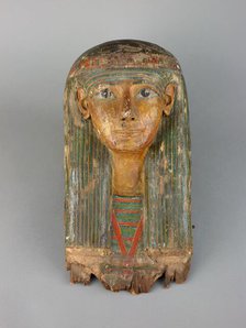 Funerary Mask, Ancient Egypt. Creator: Unknown.