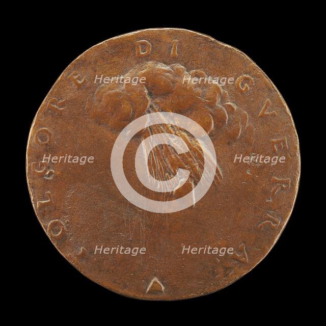 Thunderbolt Issuing from a Cloud [reverse], c. 1546. Creator: Unknown.