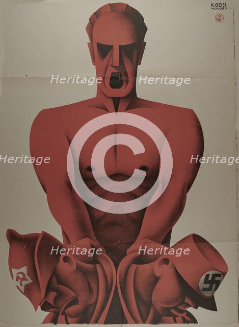 Select Social Democrats! Social Democratic Party, 1932. Creator: Geiss, Karl (active 1924-1935).