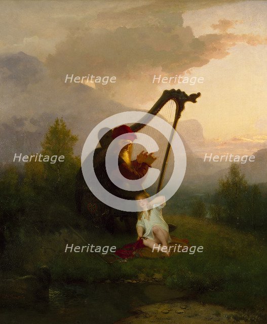 King Heimer and Aslaug, 1856.