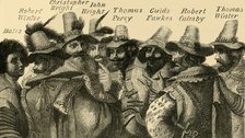 'Guy Fawkes and the Conspirators', (c1872). Creator: Unknown.