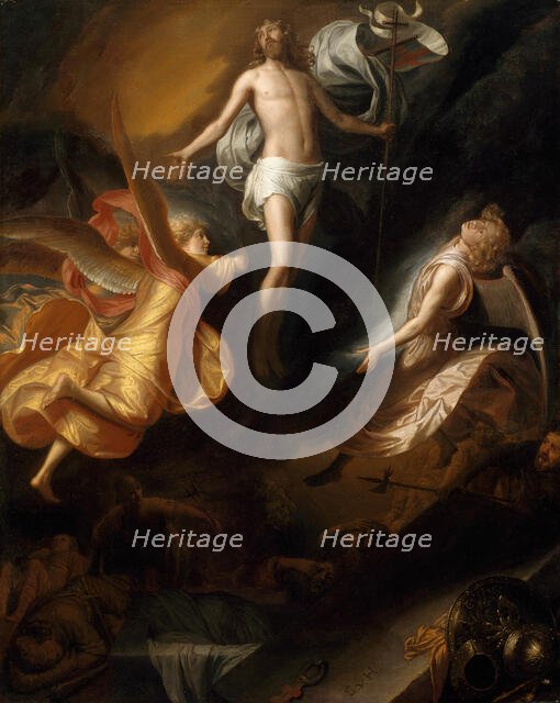 Resurrection of Christ, 1665/70. Creator: Samuel van Hoogstraten.