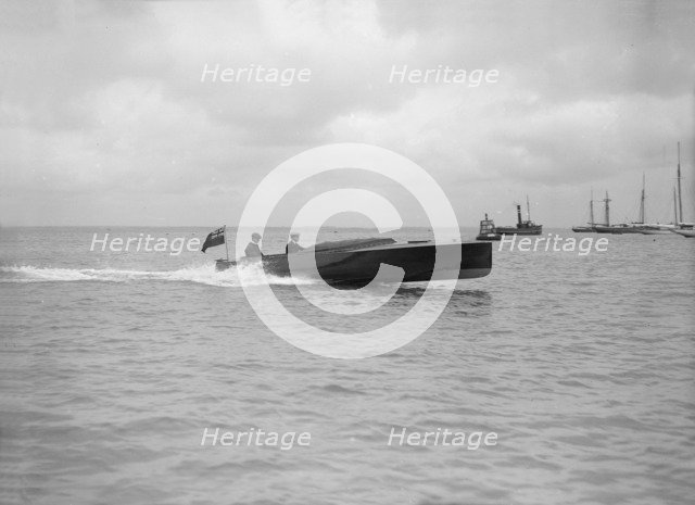 Wolseley hydroplane, 1912. Creator: Kirk & Sons of Cowes.