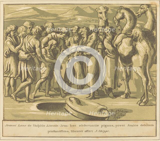 Joseph Sold into Slavery, 1783. Creator: John Skippe.
