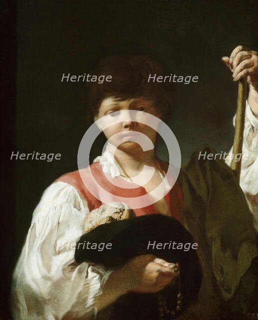 The Beggar Boy (The Young Pilgrim), 1738/39. Creator: Giovanni Battista Piazzetta.