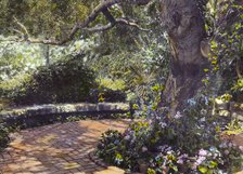 "Glendessary," Robert Cameron Rogers house, Glendessary Lane, Santa Barbara, California, 1917. Creator: Frances Benjamin Johnston.