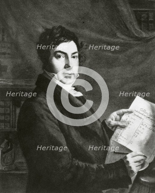 Jean Francois Champollion, French historian, linguist and Egyptologist, 19th century. Artist: Unknown