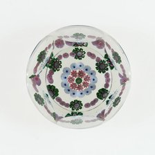 Paperweight, Clichy, 19th century. Creator: Clichy Glassworks.