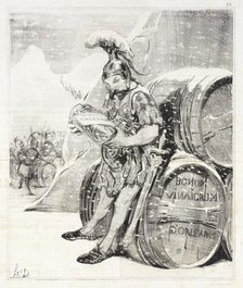 Le Passage d'Annibal, 1842. Creator: Honore Daumier.