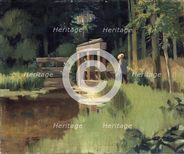 'In a Park', 19th century.  Artist: Edouard Manet