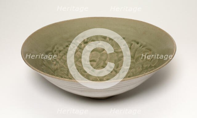 Bowl with Peonies, Song dynasty (960-1279). Creator: Unknown.