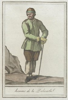 Costumes de Différents Pays, 'Homme de la Dalecarlie', c1797. Creators: Jacques Grasset de Saint-Sauveur, LF Labrousse.