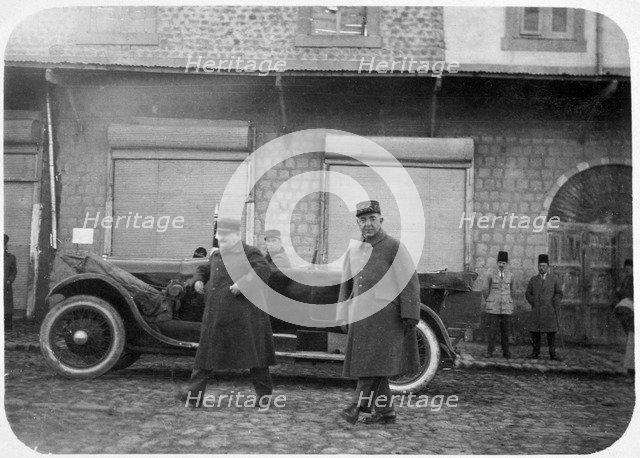 Officers of the French Foreign Legion, Syria, 20th century. Artist: Unknown