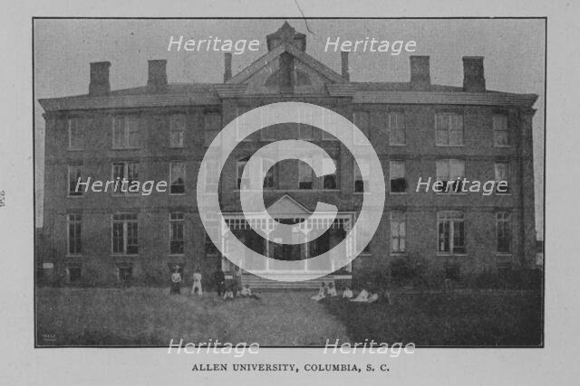 Allen University, Columbia, S.C., 1902. Creator: Unknown.