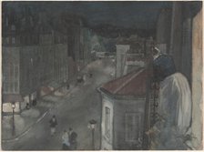 From the Sixth Floor, late 19th-early 20th century. Creator: Theophile Alexandre Steinlen.
