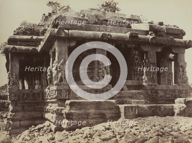 Architecture in Dharwar and Mysore, 1860s. Creator: Thomas Biggs.