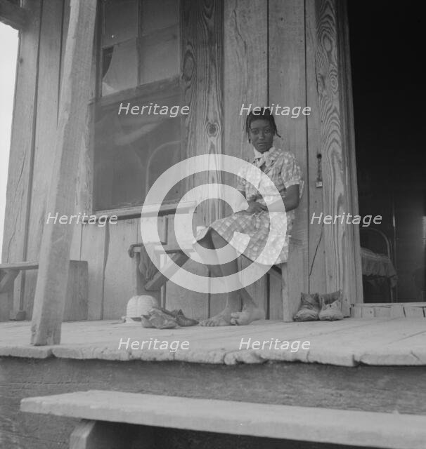 Sharecropper child near Clarksdale, Mississippi, 1937. Creator: Dorothea Lange.