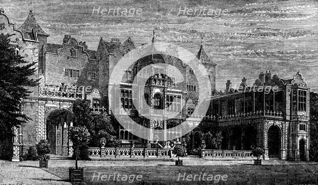 Holland House, South Front, 1873. Creator: Jewitt & Co..