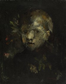 Portrait de Charles Carpeaux à trois ans, c.1873. Creator: Jean-Baptiste Carpeaux.