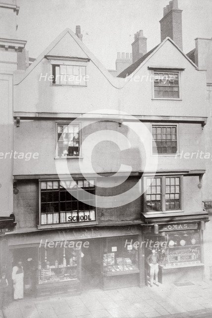 Aldersgate Street, City of London, c1875. Artist: Anon