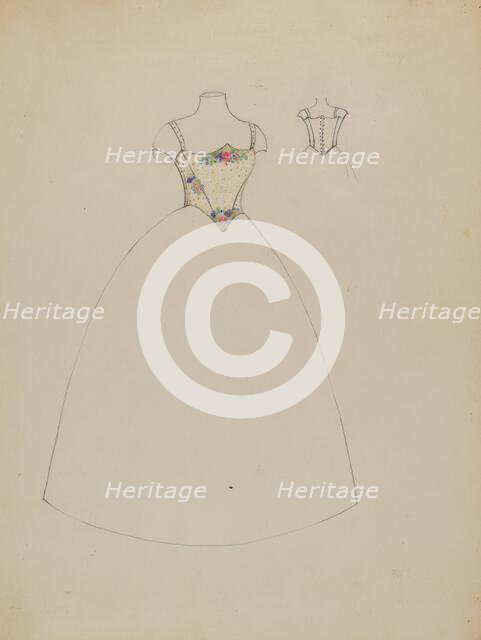 Basque, c. 1936. Creator: Mae Szilvasy.