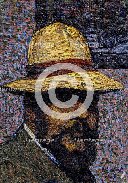 Self-portrait, 1909. Creator: Segal, Arthur (1875-1944).