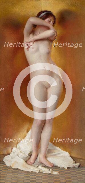 Glow of Gold, Gleam of Pearl, 1906. Creator: William McGregor Paxton.