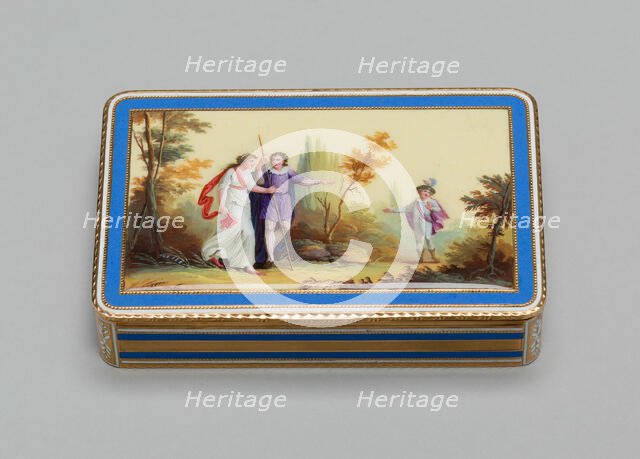 Snuff Box, Switzerland, c. 1800/10. Creator: Unknown.