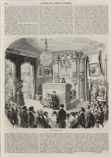 The Musical Soirée at the Pauline Viardot-Garcia's Salon, 1853.