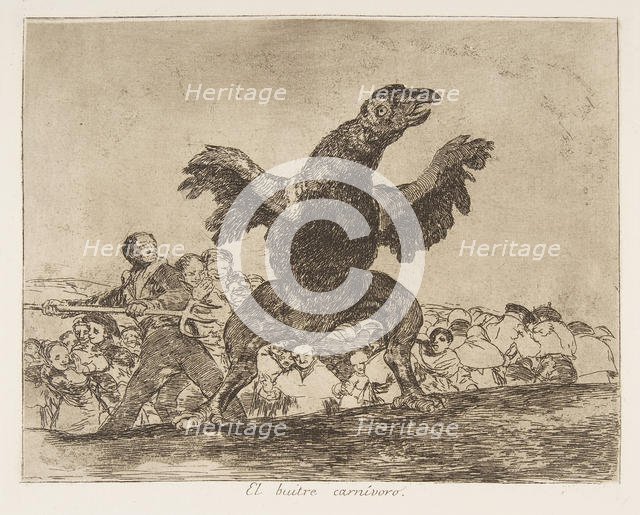 Plate 76 from 'The Disasters of War' (Los Desastres de la Guerra..., after 1814-15 (published 1863). Creator: Francisco Goya.