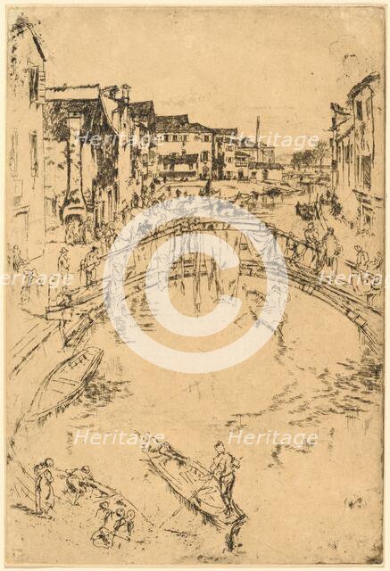 The Bridge, 1879/1880. Creator: James Abbott McNeill Whistler.