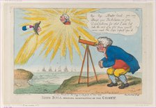 John Bull Making Observations on the Comet, November 10, 1807., November 10, 1807. Creator: Thomas Rowlandson.