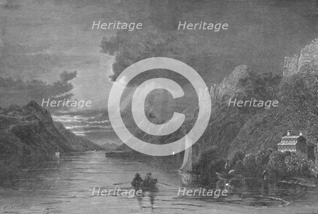 'Sabbath-Day Point, Lake George', 1883. Artist: Unknown.