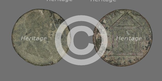 Coin Depicting Senate, 3rd century. Creator: Unknown.