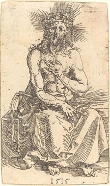The Man of Sorrows Seated, 1515. Creator: Albrecht Durer.